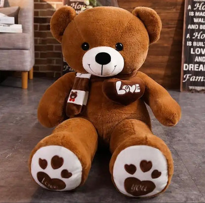 Teddy Bear With Scarf Stuffed Animals