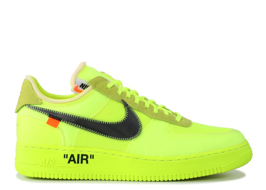 Off White X Air Force 1 Low 'Volt'