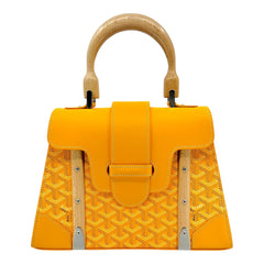 Yellow Saigon Top Handle Bag