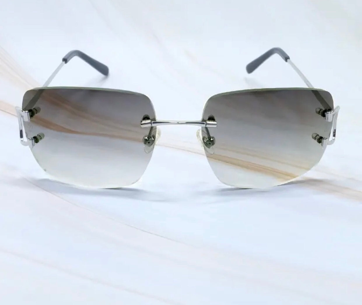 Cartier Rimless Sunglasses