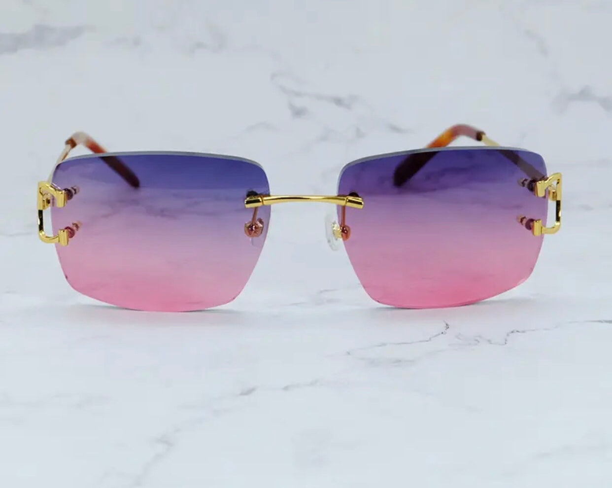 Cartier Rimless Sunglasses