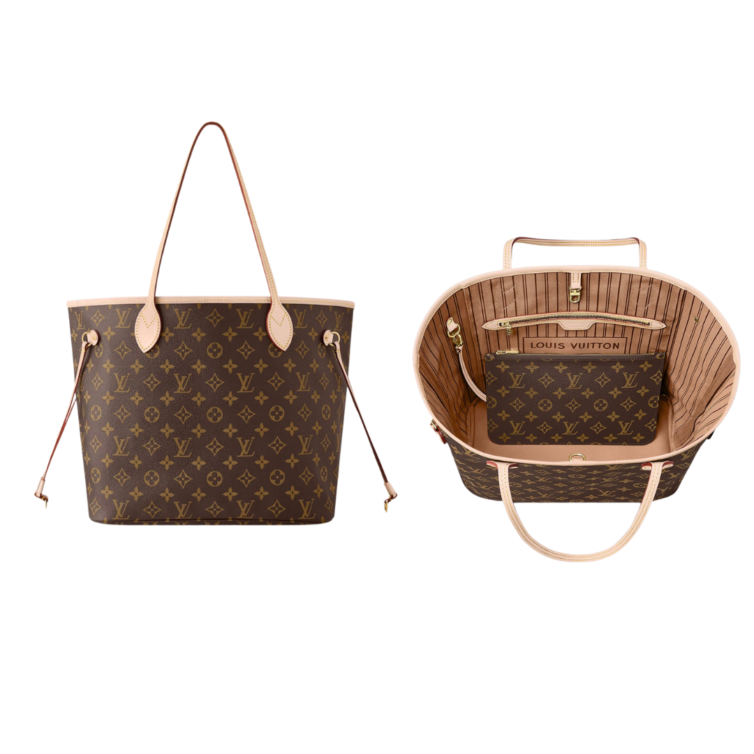 Neverfull MM Beige Monogram - Refurbished